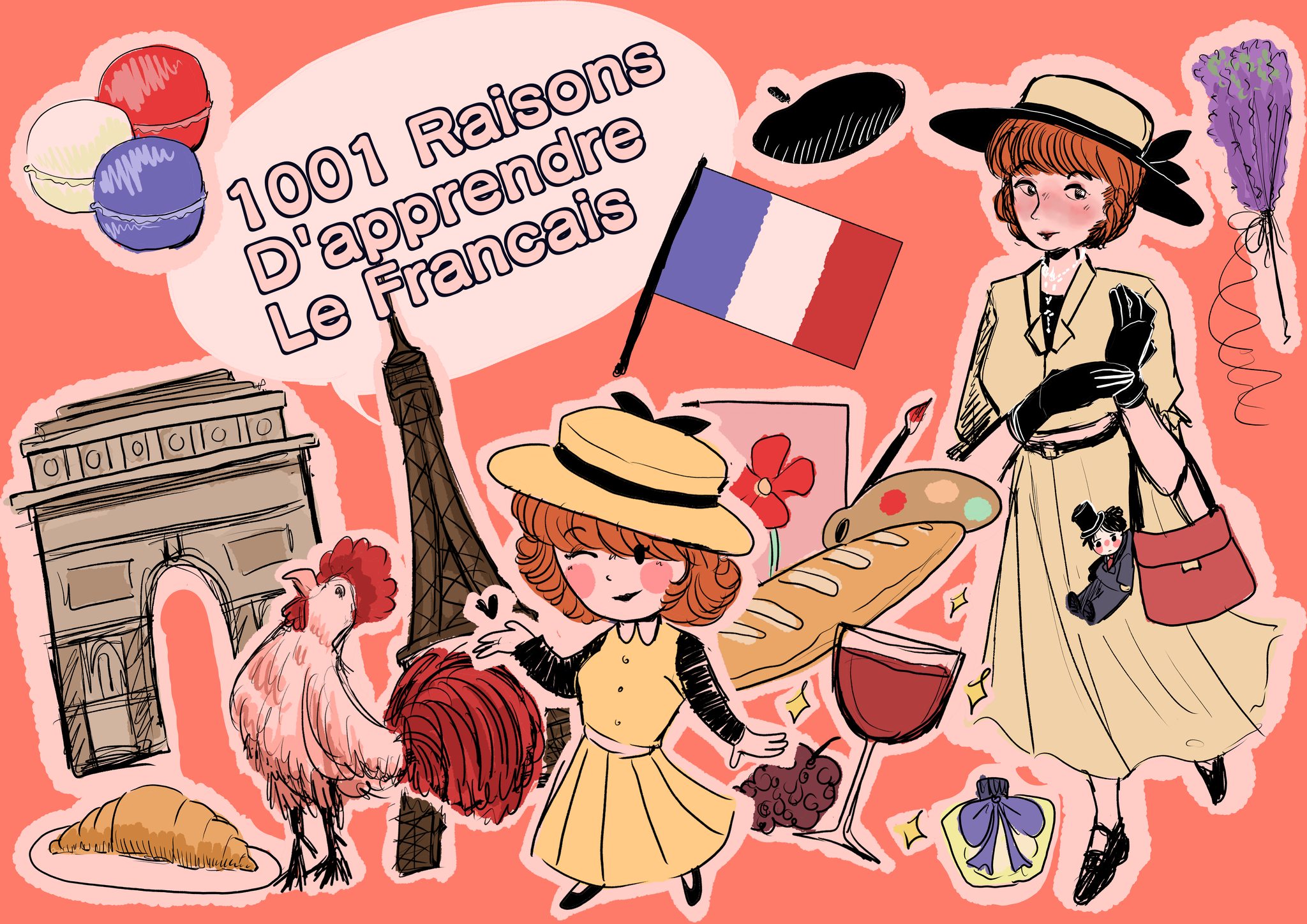 1001 lý do học tiếng Pháp - Bài dự thi số 16 - Dư Bảo Lam