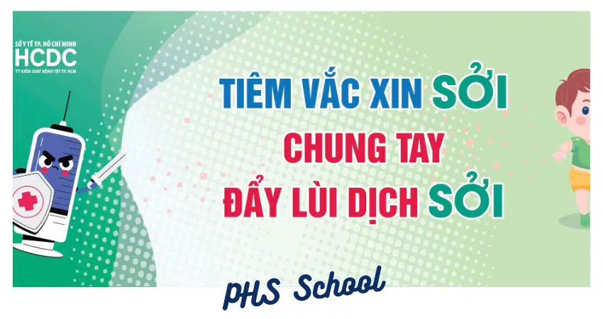 Tiêm vắc xin Sởi chung tay đẩy lùi dịch sởi