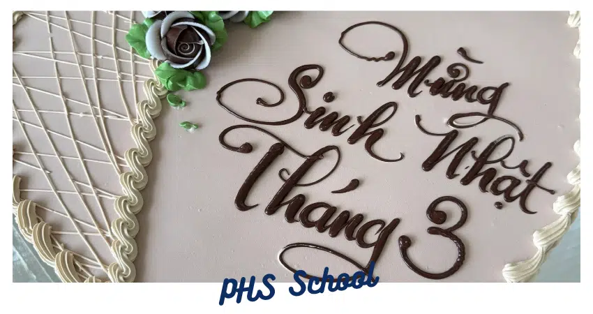 Chúc mừng Sinh nhật tháng tháng 3/2025