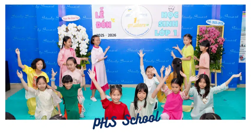 LỄ ĐÓN HỌC SINH LỚP MỘT – TRUYỀN THỐNG 1-0-2 CHỈ CÓ Ở PHS ✨💖