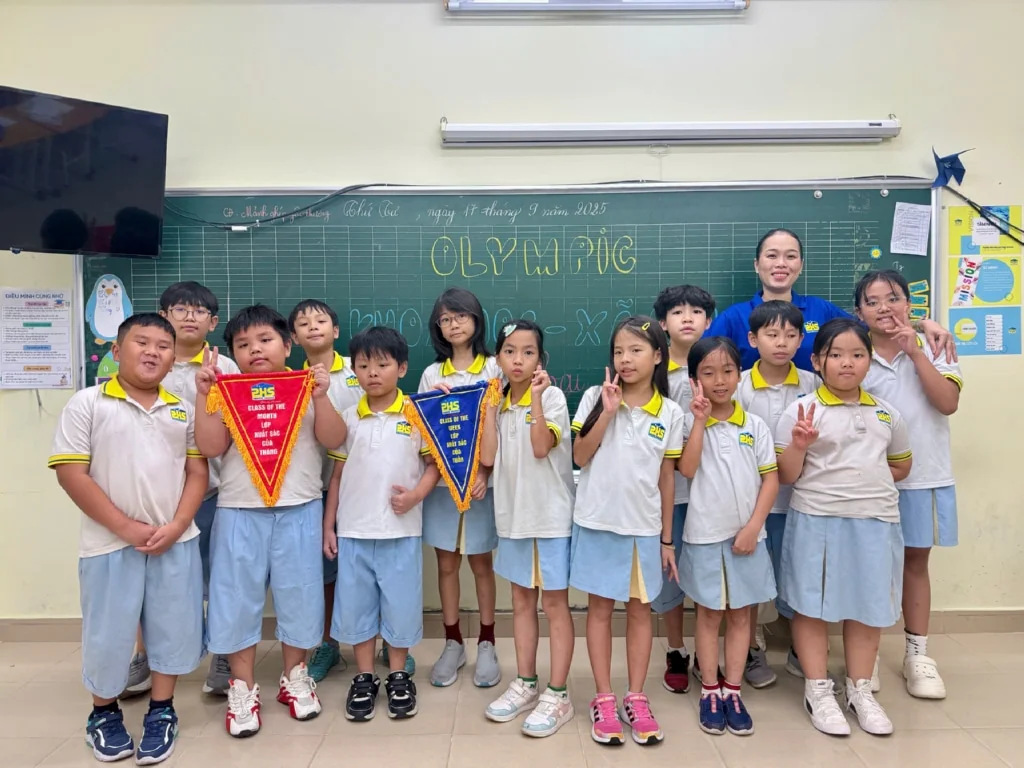 Lớp 4A - Lớp Xuất Sắc Tháng 8
