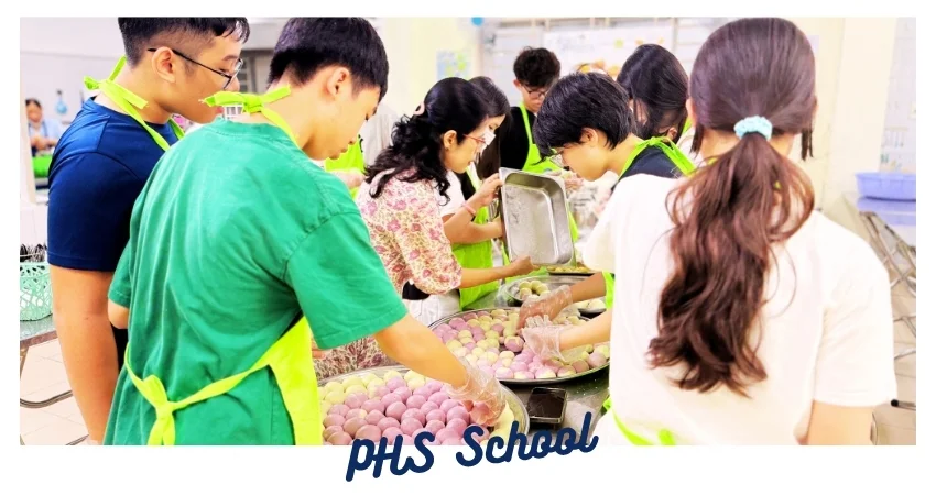 🍡 Cooking Time: The Whole Class Makes Vietnamese Sweet Glutinous Rice Balls for Everyone!