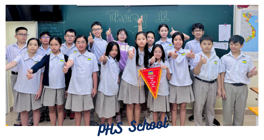 CHÚC MỪNG CHIẾN THẮNG KÉP! LỚP 3A & LỚP 6 XUẤT SẮC GIÀNH DANH HIỆU “CLASS OF THE MONTH” THÁNG 11! 🏆