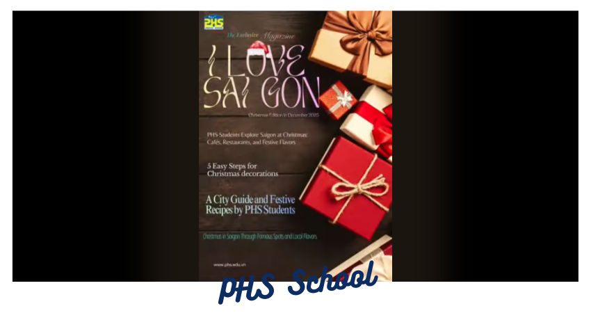 📖✨ TẠP CHÍ “TÔI YÊU SÀI GÒN” – CHRISTMAS EDITION 2025