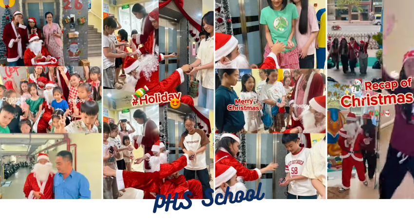 🎄 TRƯỜNG MÌNH NAY… “DÍNH” VIBE NOEL QUÁ CHỪNG!!! ❄️