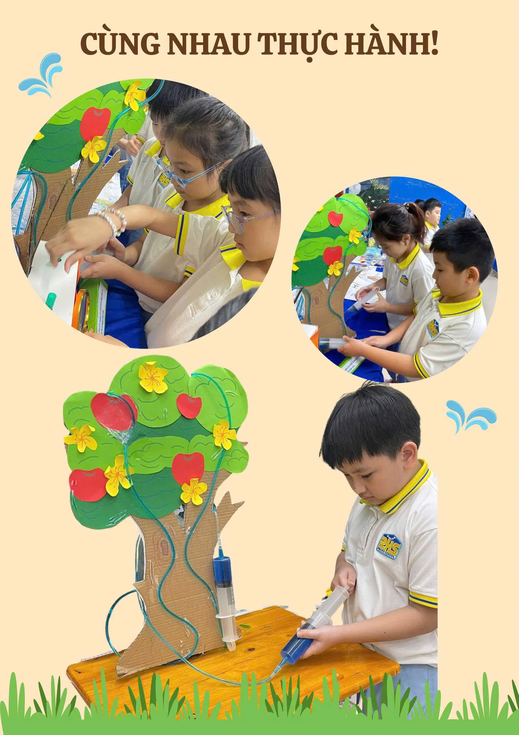 Dòng chảy của sự sống qua đôi bàn tay nhỏ!