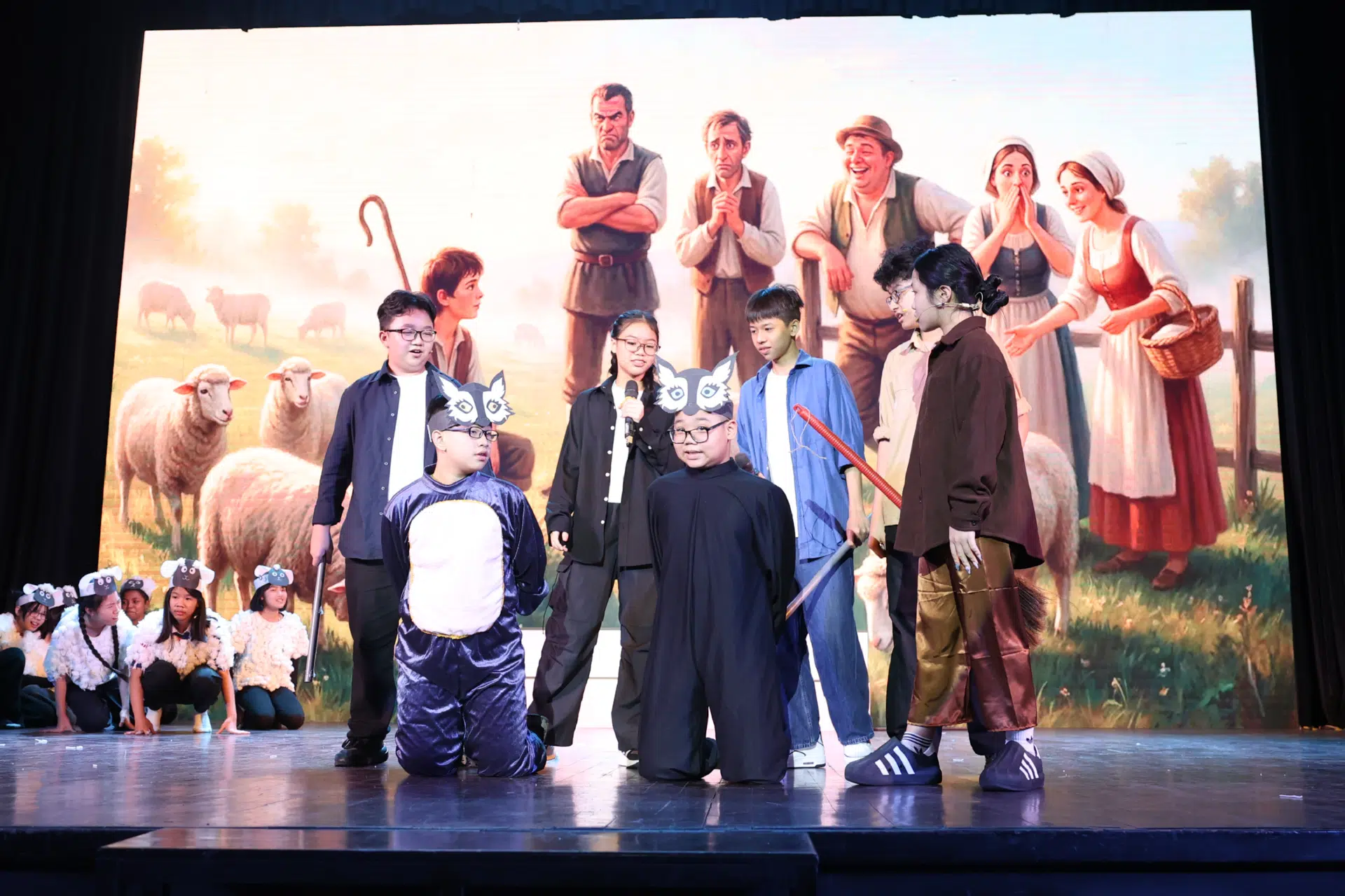 GRADE 7 DRAMA THE BOY WHO CRIED WOLF