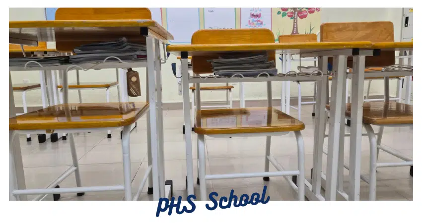 7 CỠ BÀN GHẾ CỦA HỌC SINH PHS
