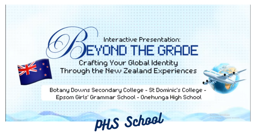 Beyond the Grade – Crafting your global identity through New Zealand experiences.
