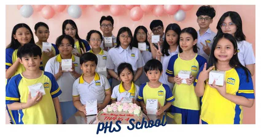 🌸 THÁNG 4 VỀ – RỰC RỠ NHỮNG NỤ CƯỜI SINH NHẬT TẠI PHS 🌸