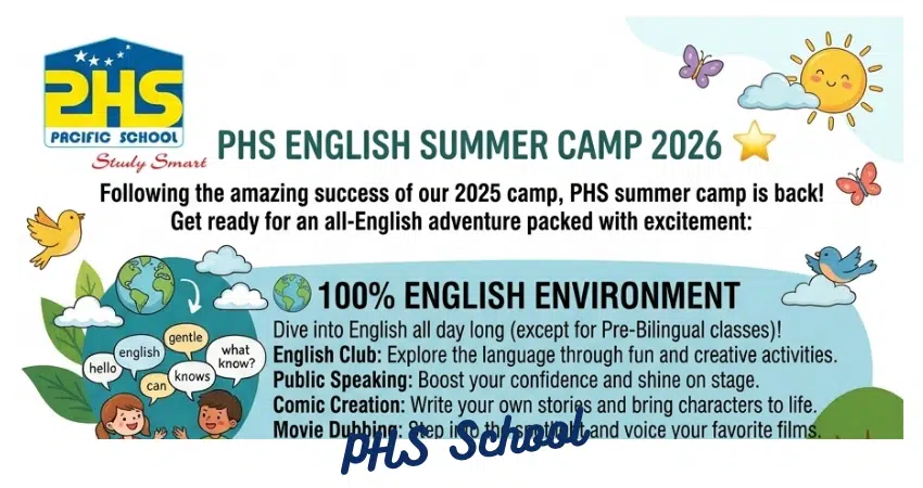 PHS English Summer Camp 2026