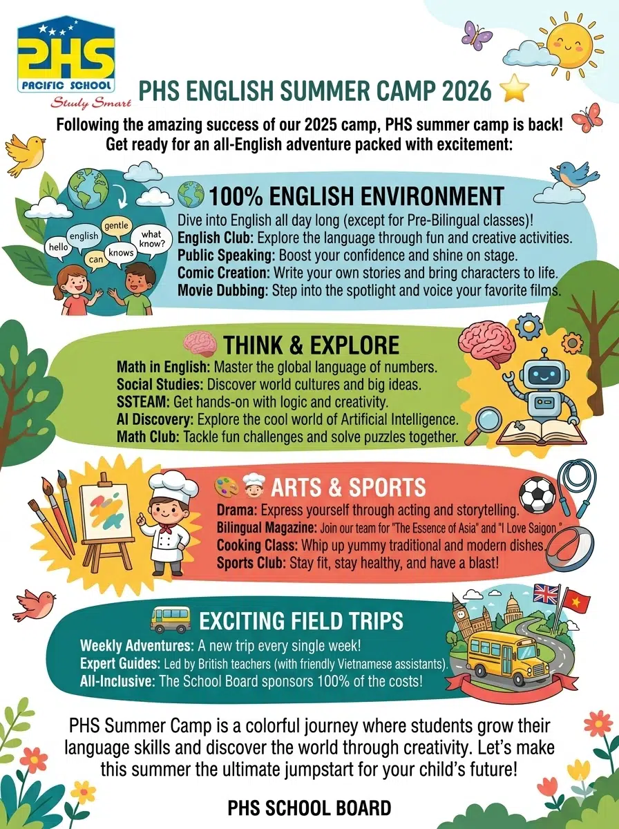 PHS English Summer Camp 2026