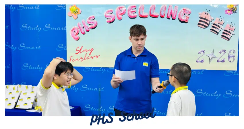 NHỮNG “CHÚ ONG” BẢN LĨNH TẠI PHS SPELLING BEE 2026 🐝