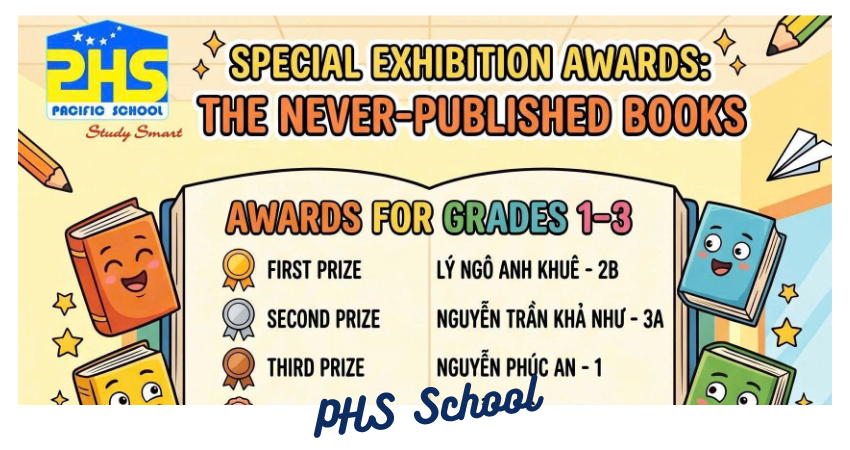 🎉 PHS VINH DANH TÁC GIẢ “NHỮNG CUỐN SÁCH CHƯA HỀ XUẤT BẢN”