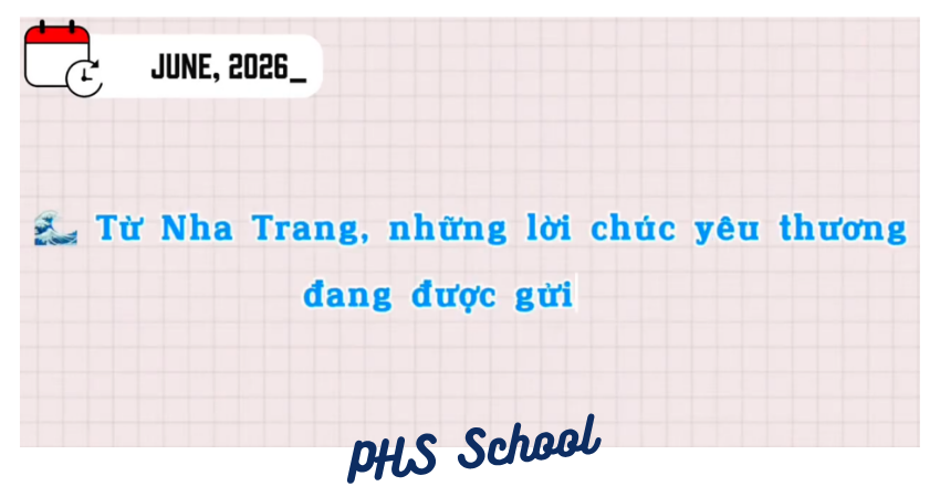 🌊 FROM NHA TRANG, HEARTFELT WISHES ARE SETTING SAIL 💙