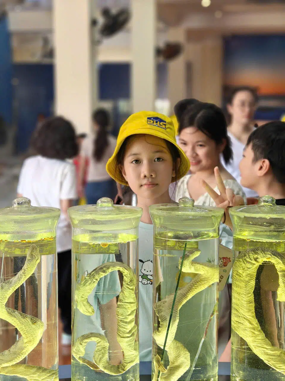 TOUCHING THE WONDERS OF THE OCEAN AT THE INSTITUTE OF OCEANOGRAPHY