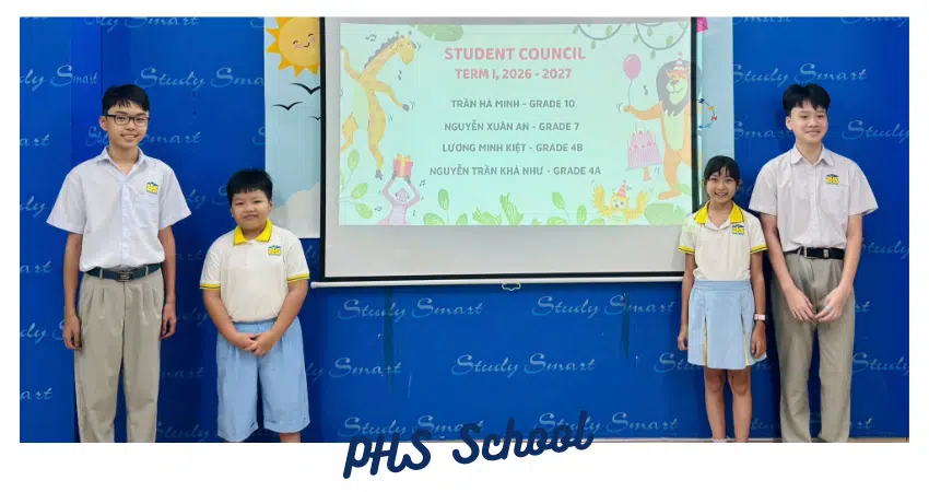 BAN CHẤP HÀNH HỘI HỌC SINH PHS HỌC KỲ I NĂM HỌC 2026 – 2027 🌟