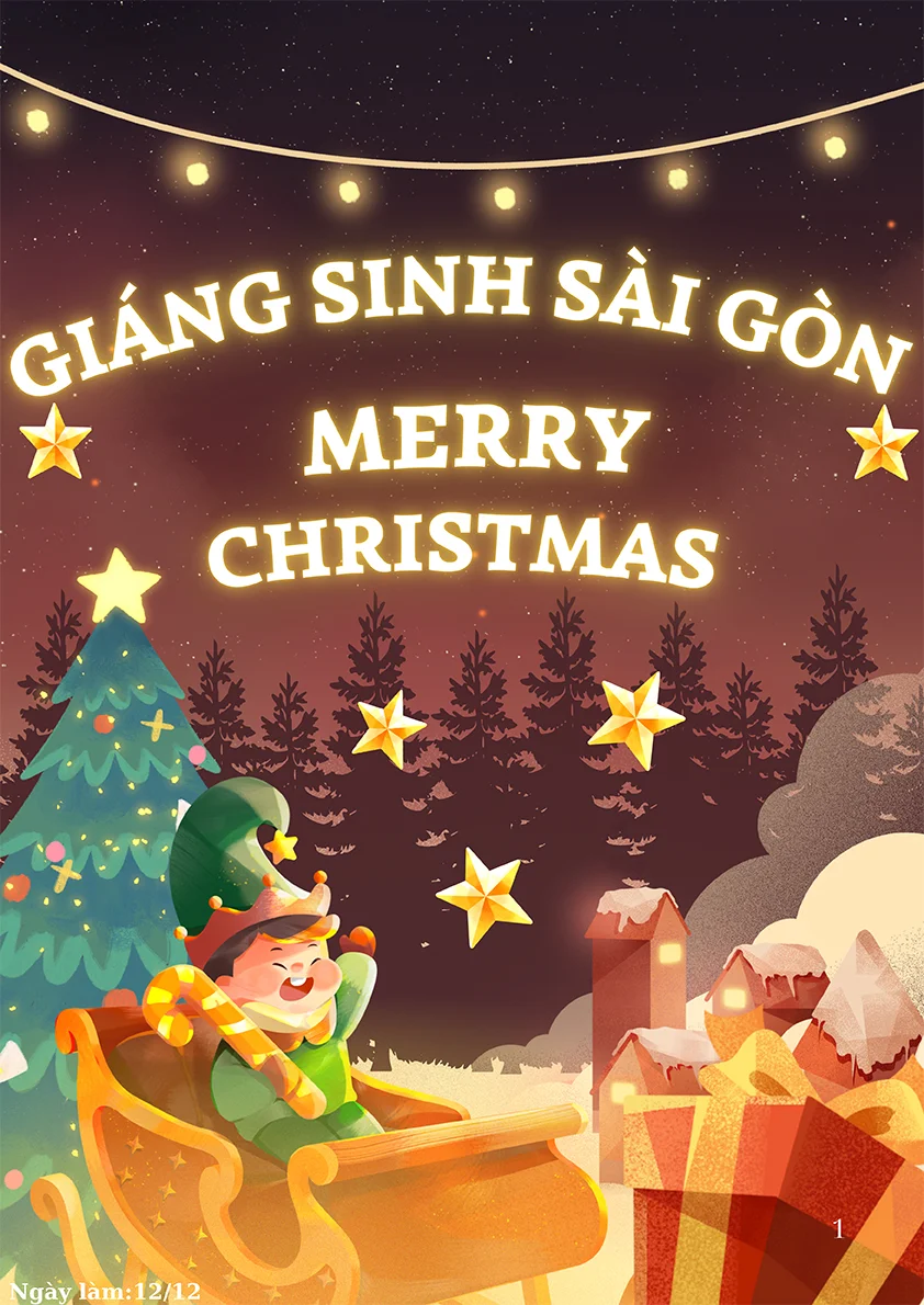 Giáng sinh Sài Gòn – Merry Christmas