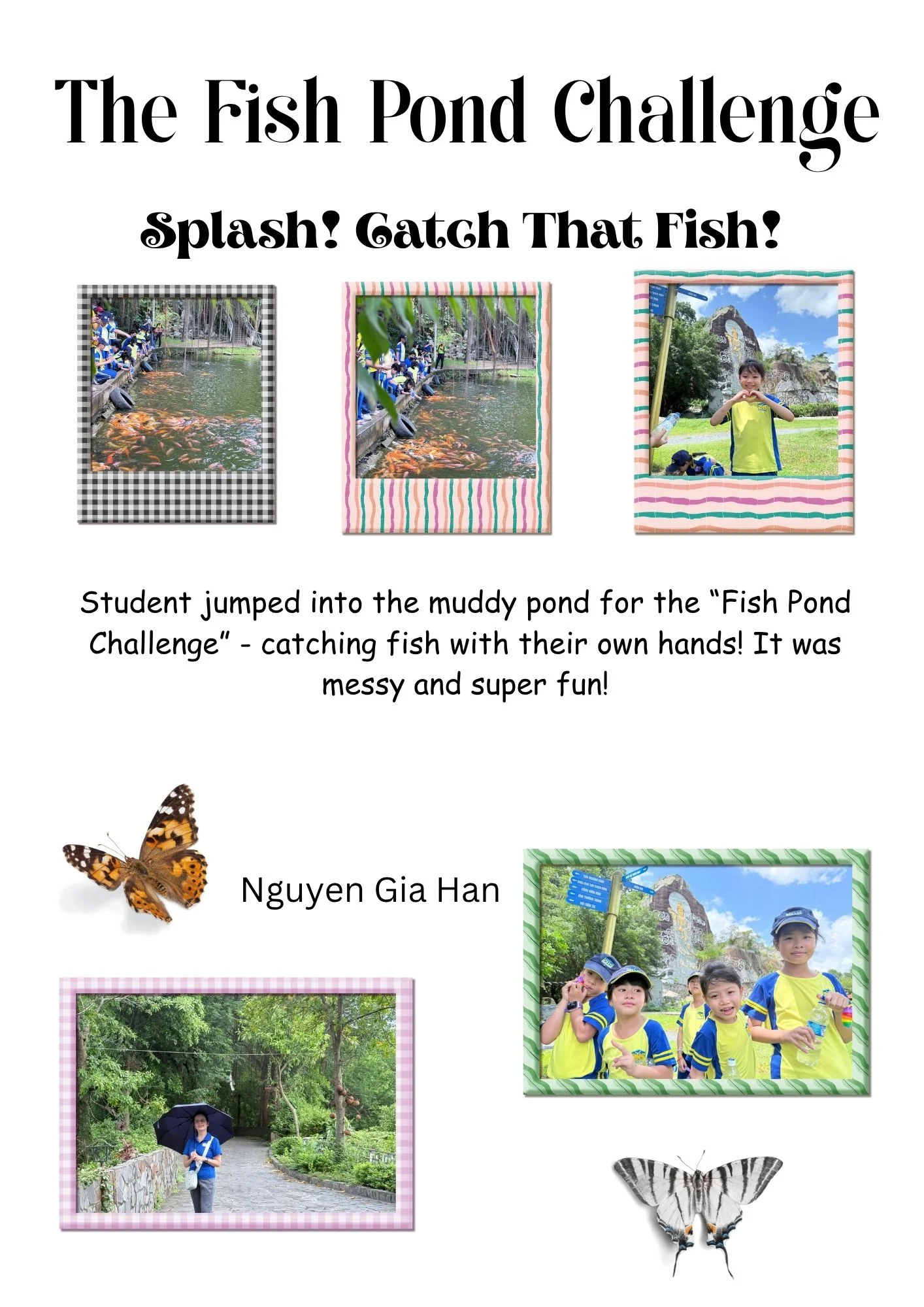 The fish pond challenge