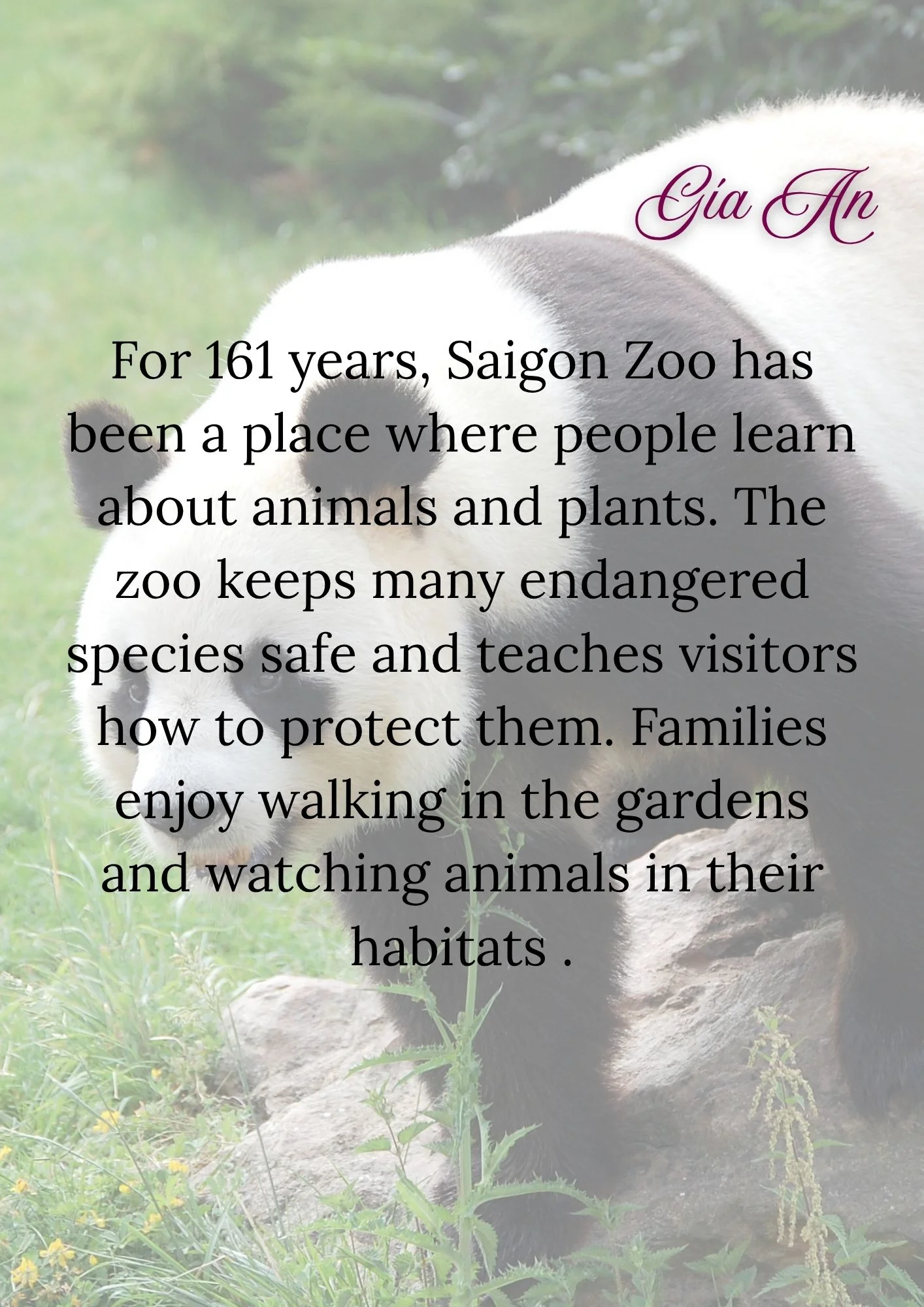 Saigon Zoo & Botanical Gardens