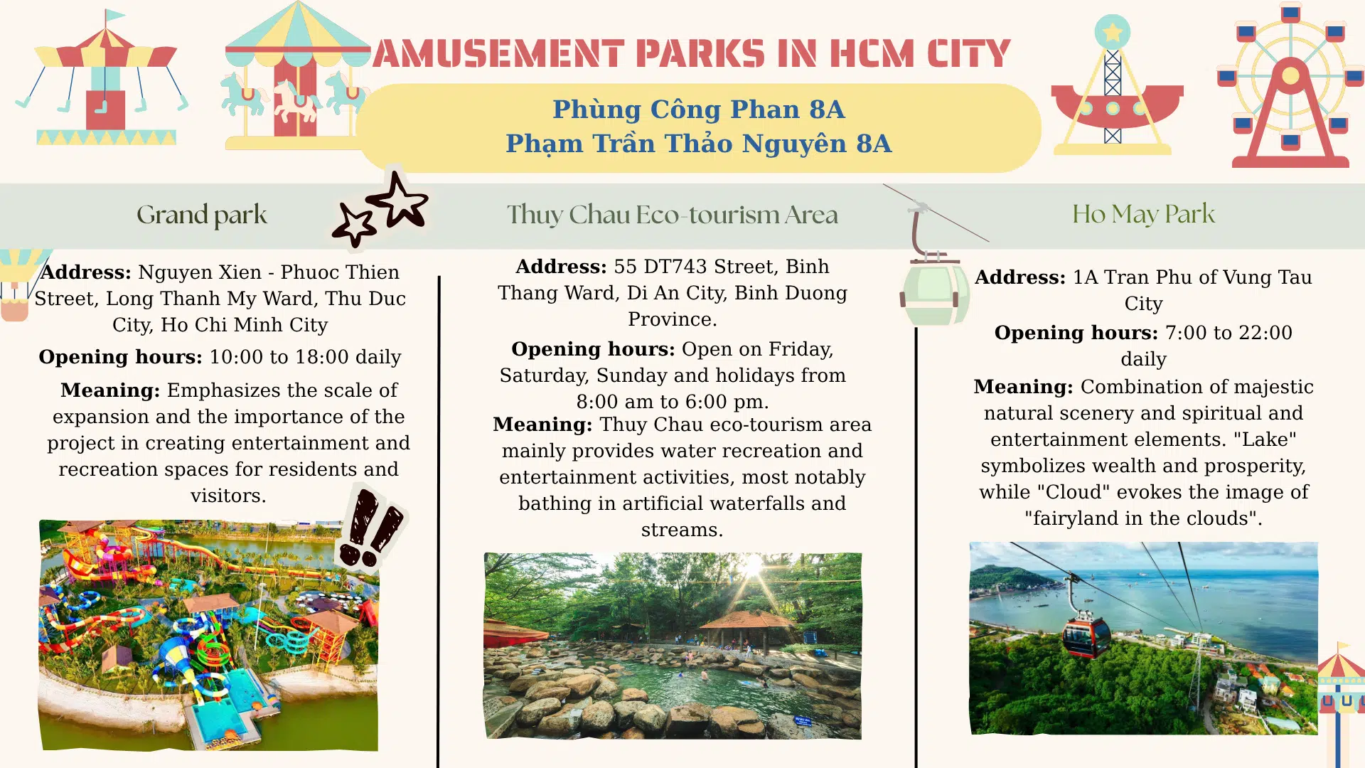 Amusement Parks in Ho Chi Minh City