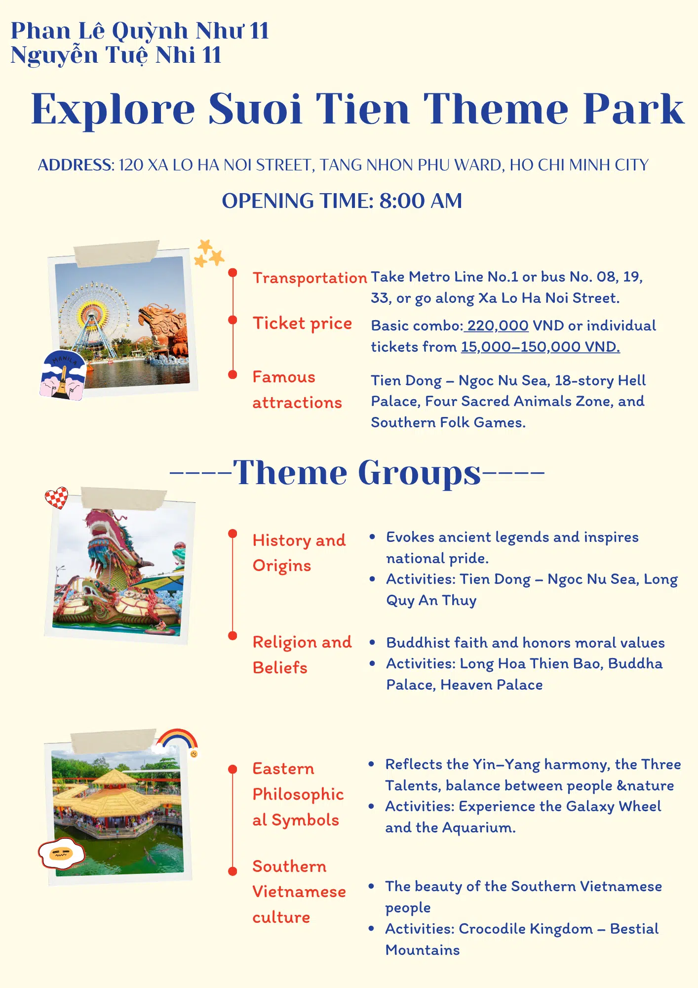 Explore Suoi Tien Theme Park