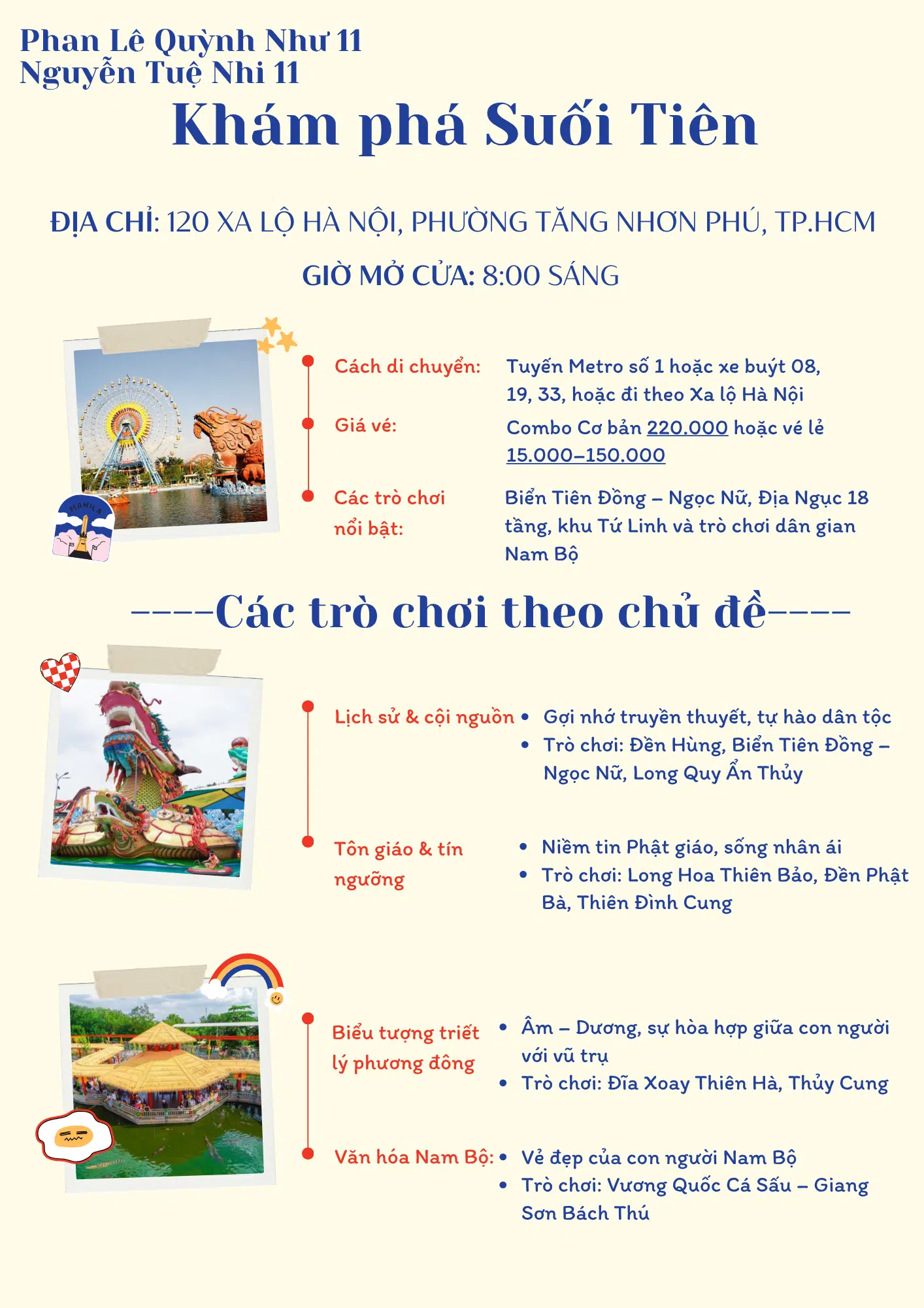 Khám phá Suối Tiên