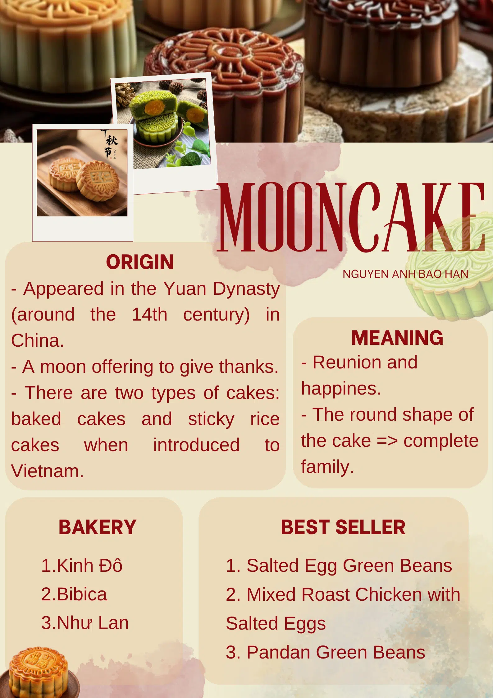 Mooncake by Nguyen Anh Bao Han