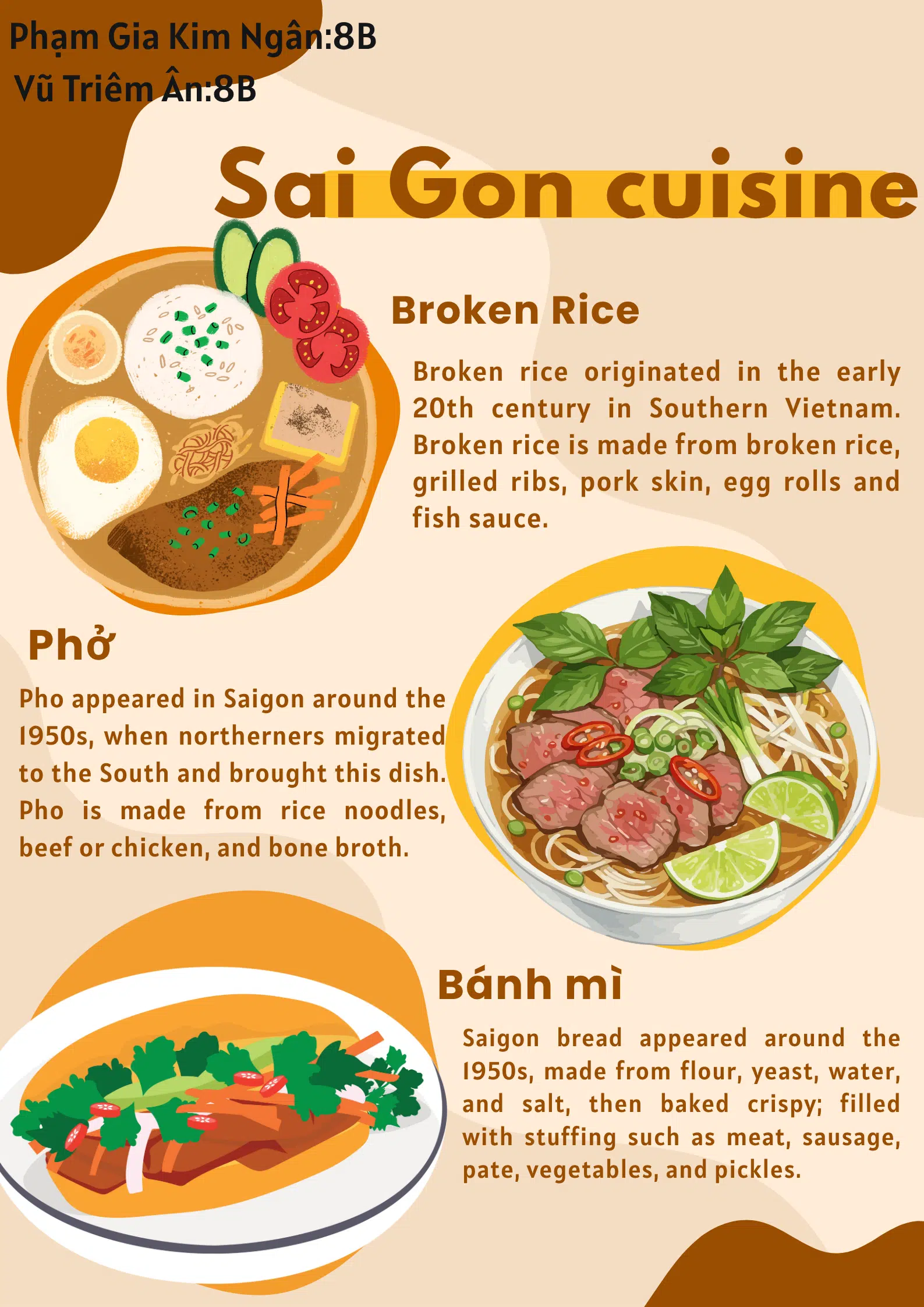 Sai Gon cuisine: Broken rice – Pho – Banh mi
