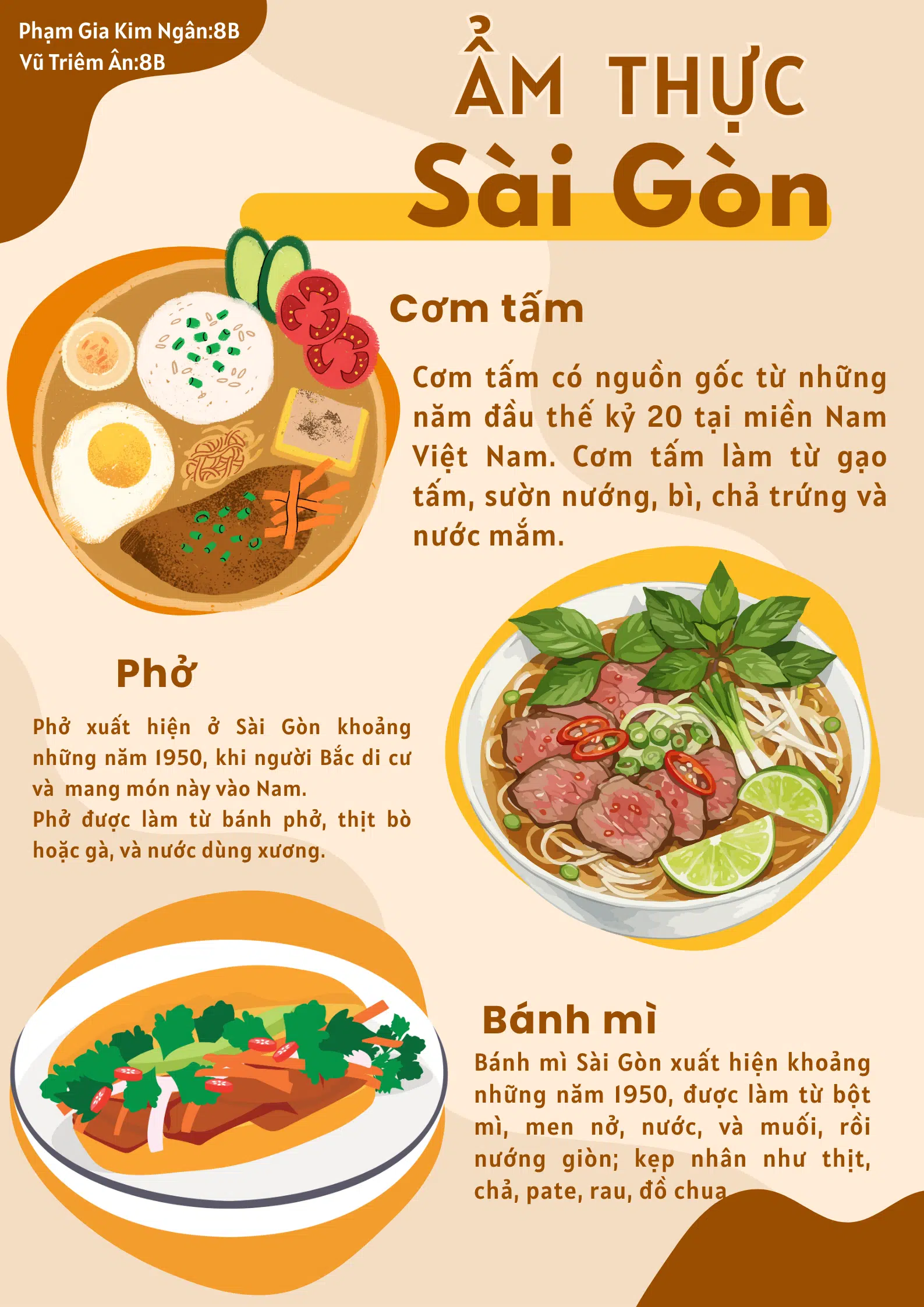 Ẩm thực Sài Gòn: Cơm tấm – Phở – Bánh mì