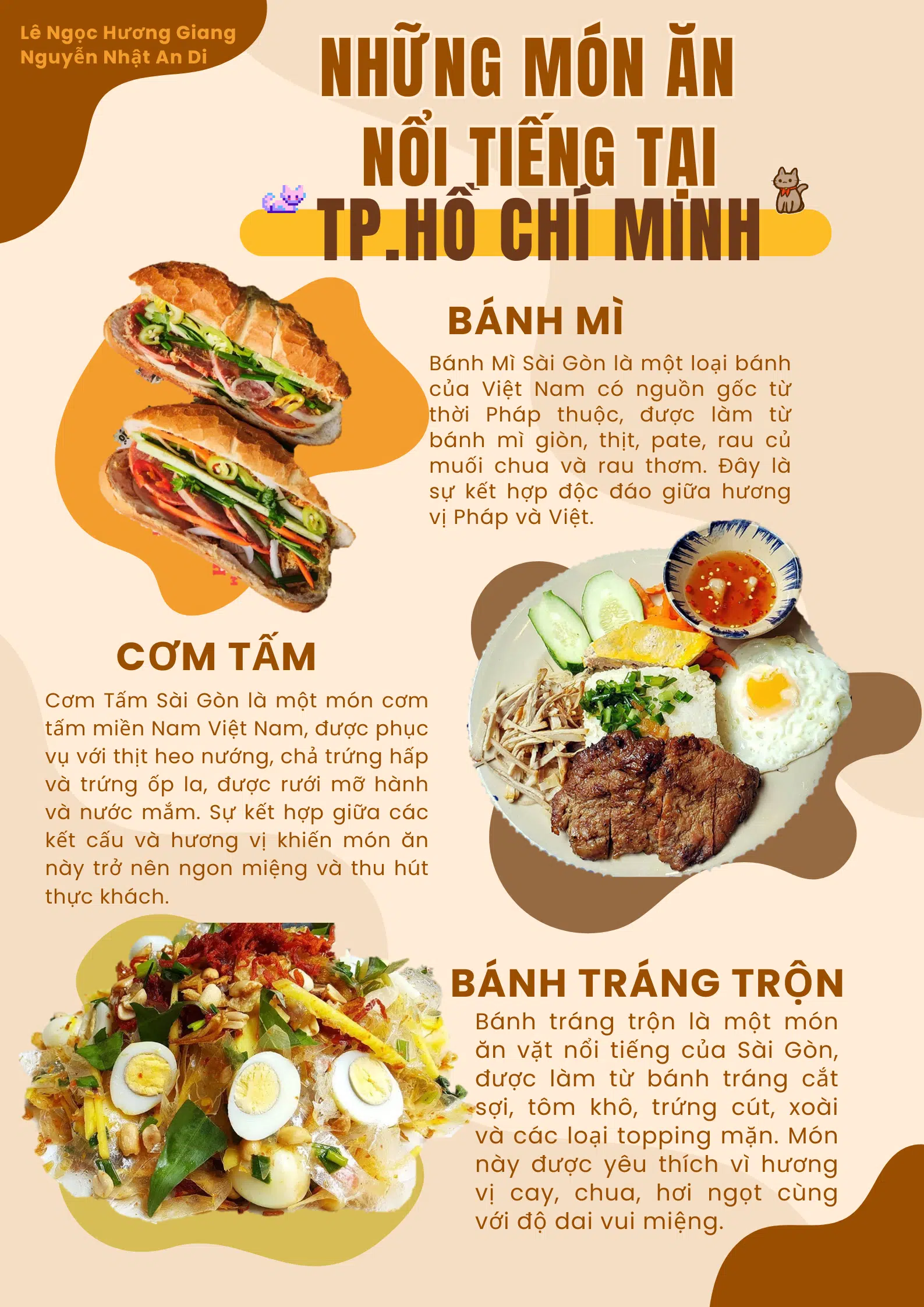 Những món ăn nổi tiếng tại Thành phố Hồ Chí Minh