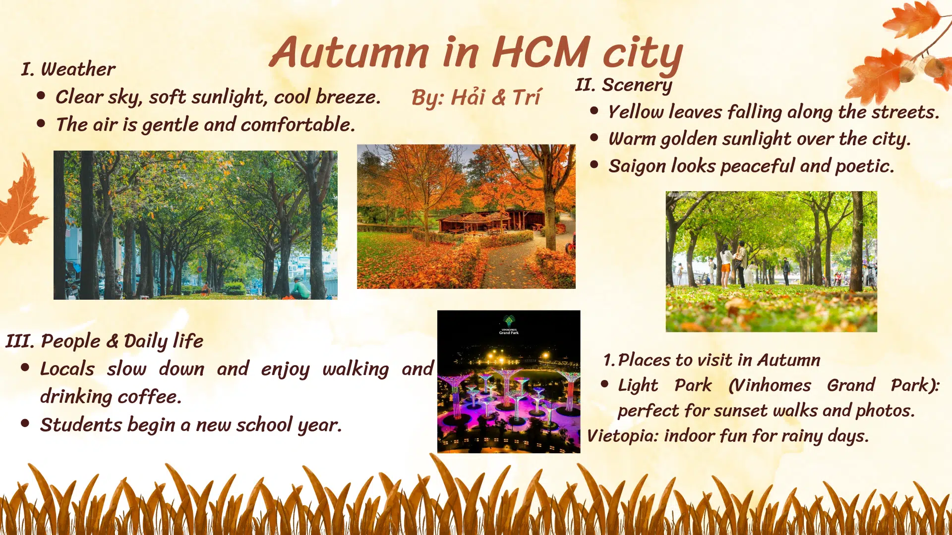 Autumn in HCM City