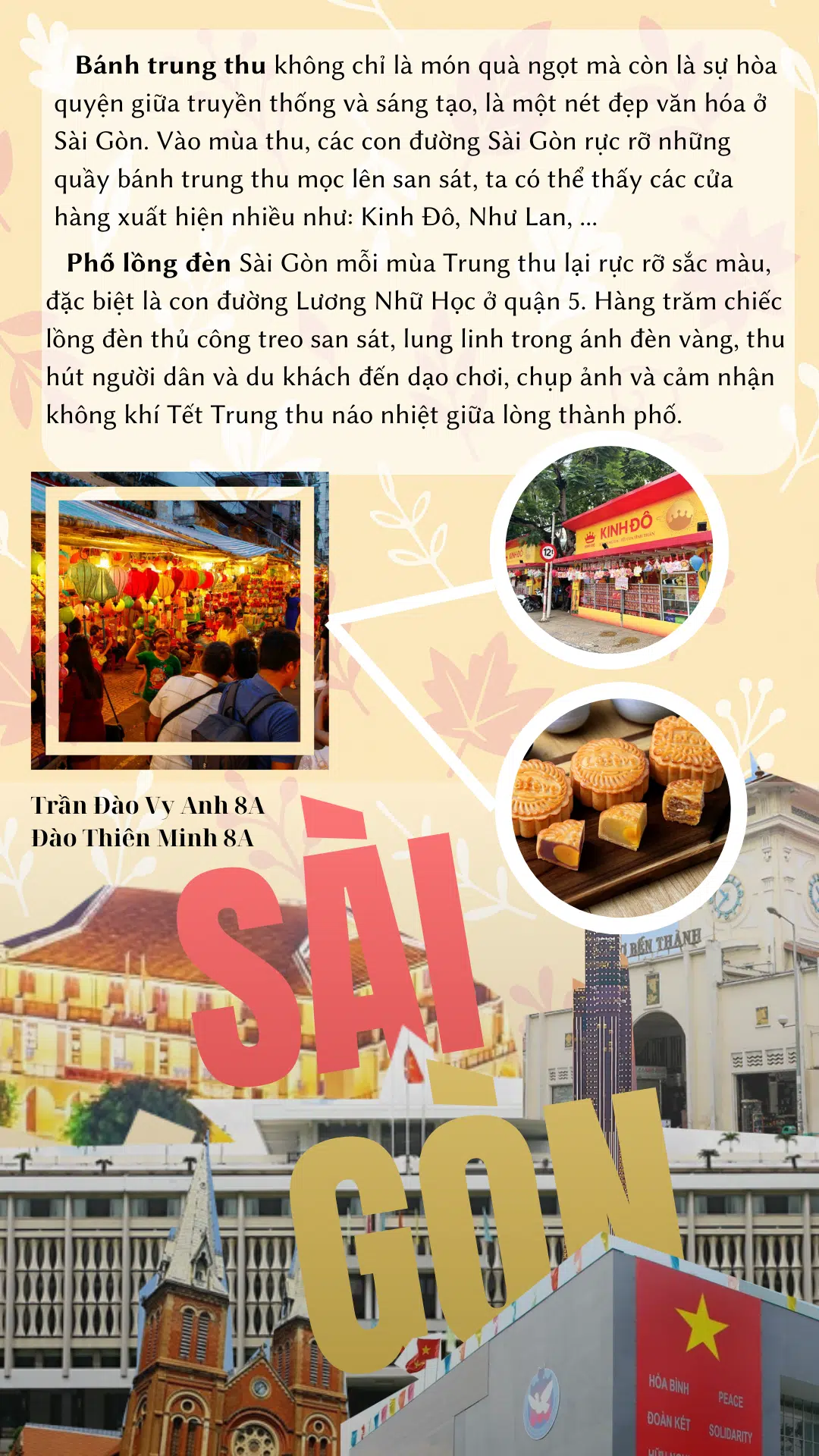 Phố lồng đèn Sài Gòn