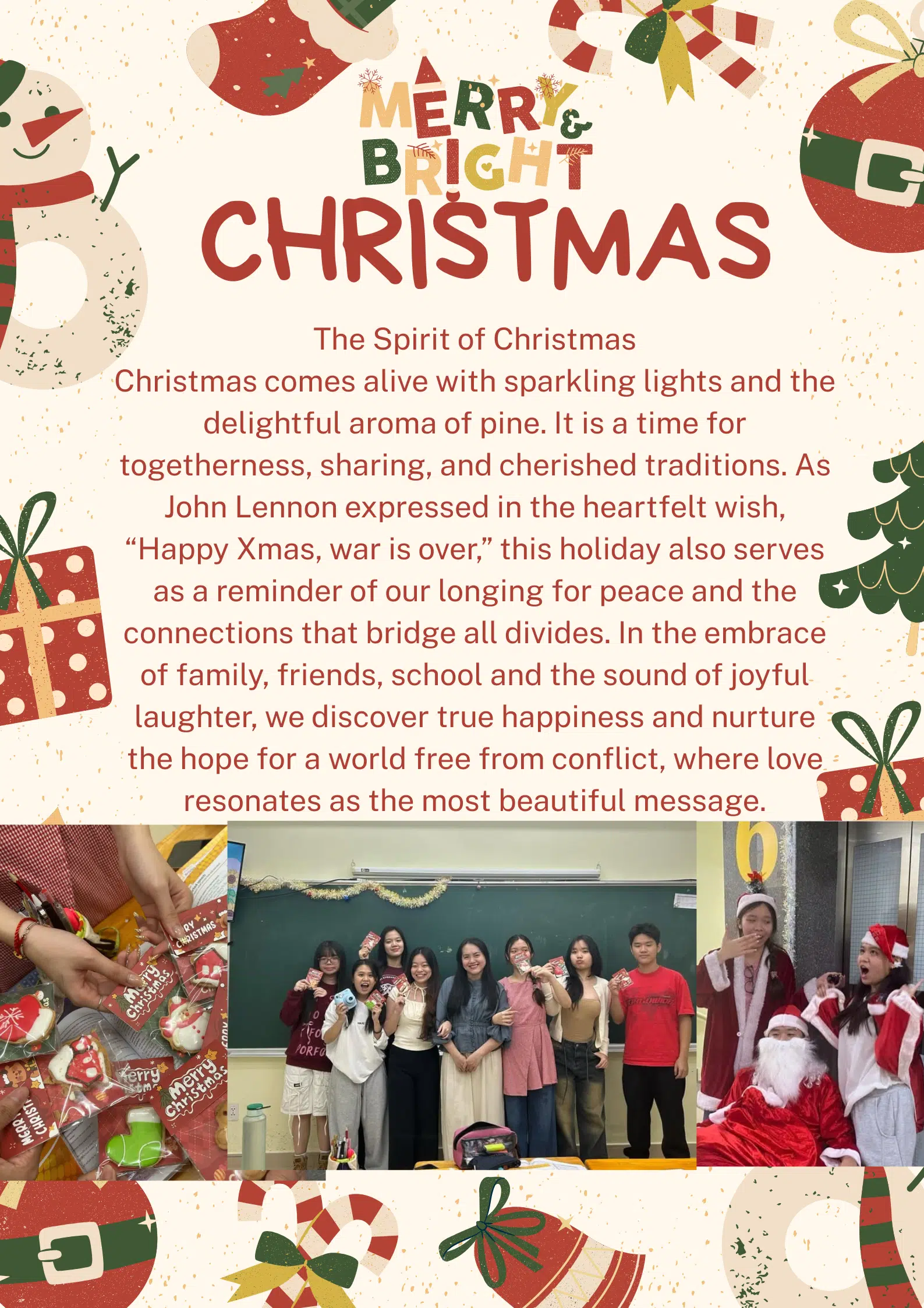 Merry bright christmas