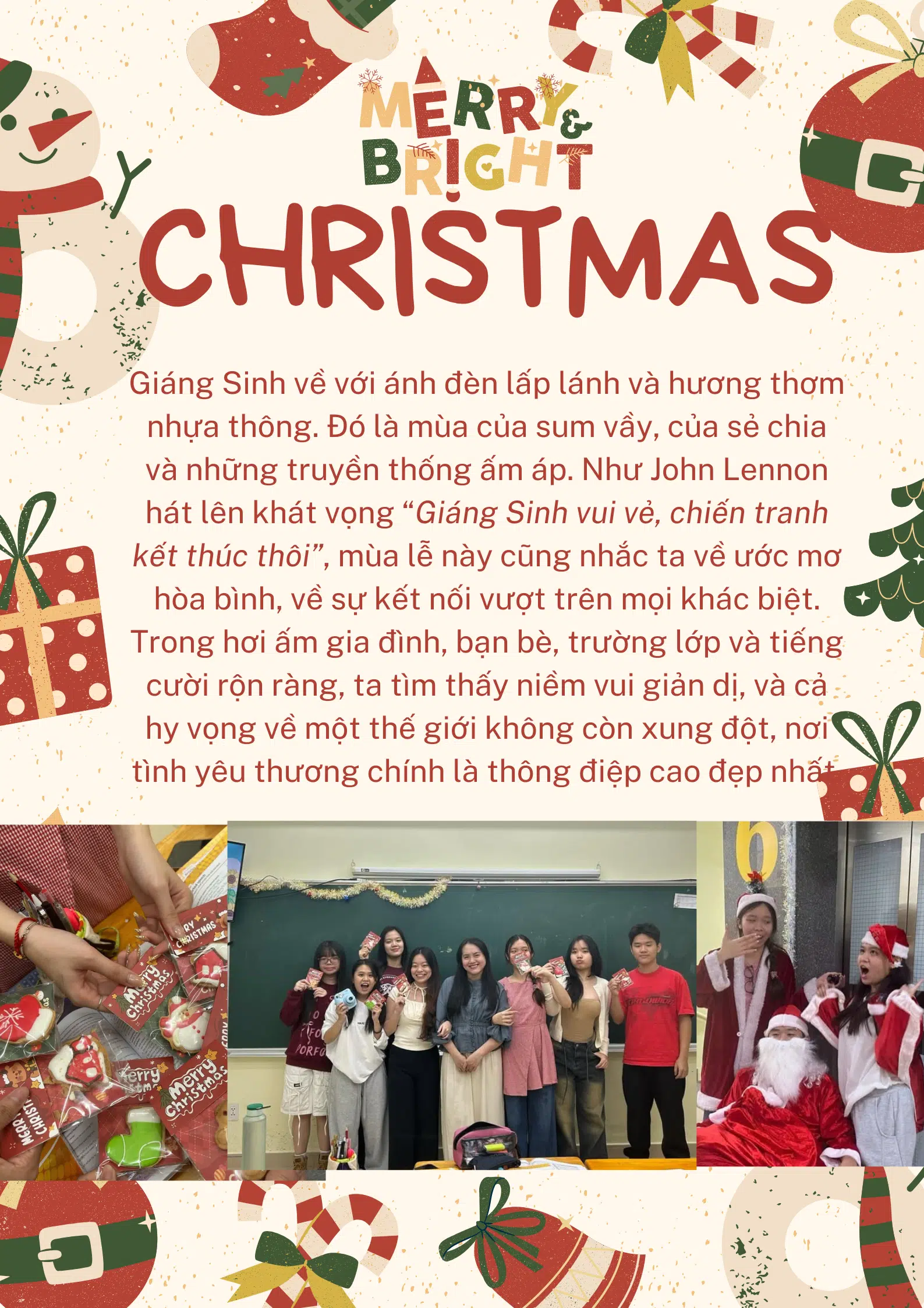 Giáng sinh về với ánh đèn lấp lánh