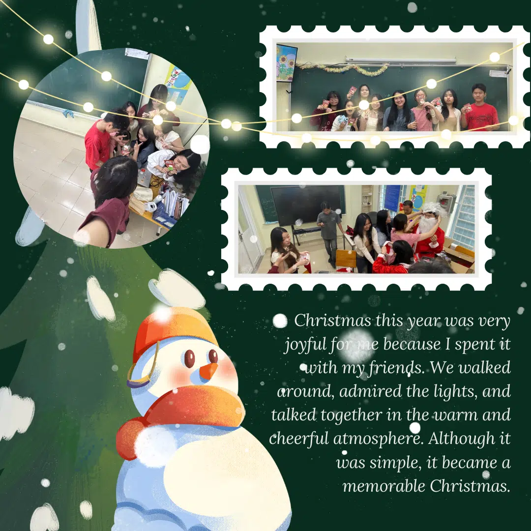 Christmas this year was simple