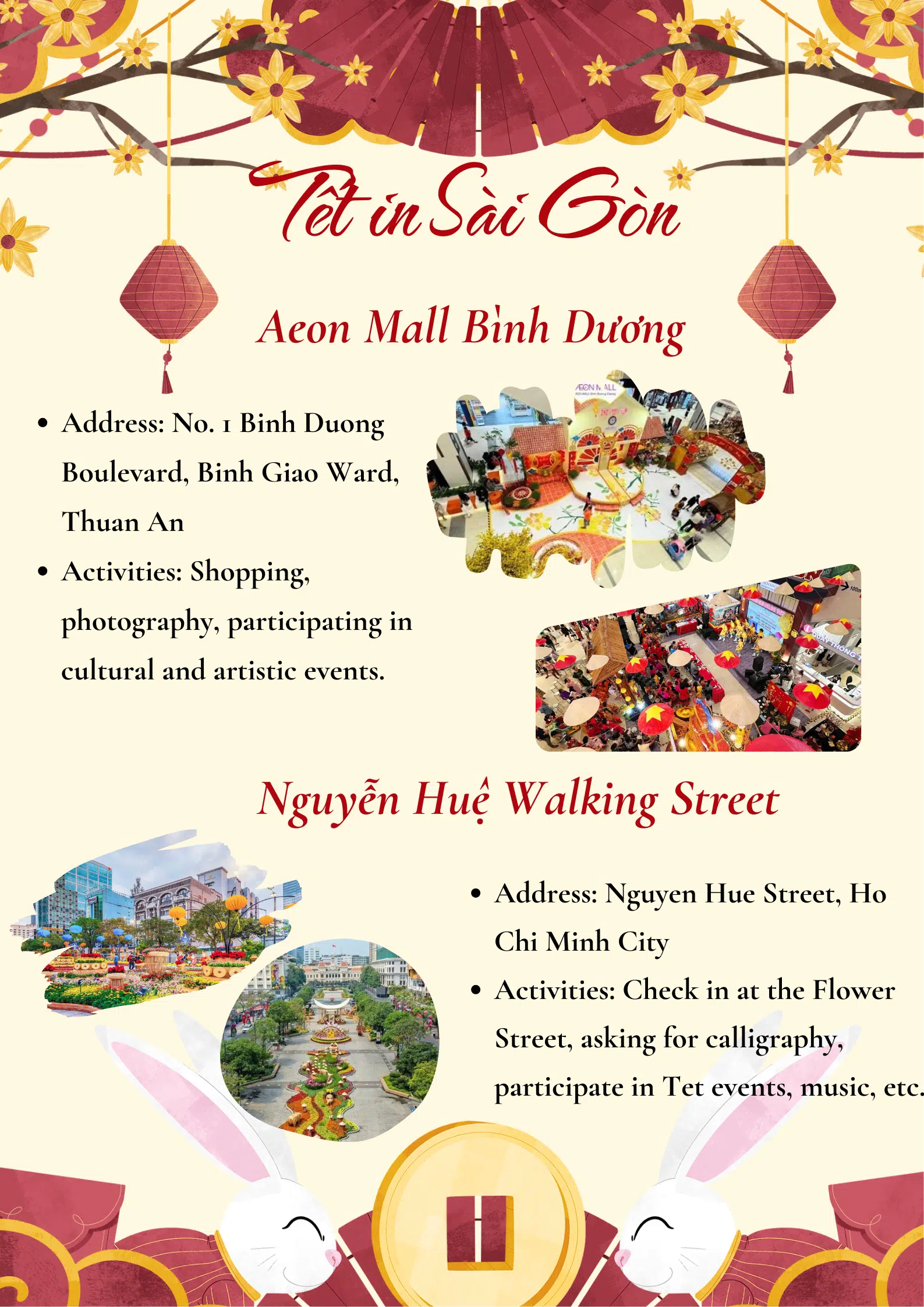 Tết in Saigon – Lê Huy (9A)