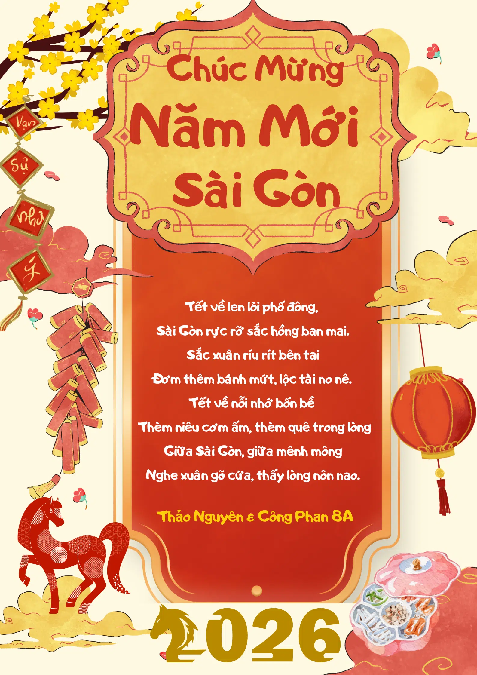 Chúc mừng năm mới Sài Gòn