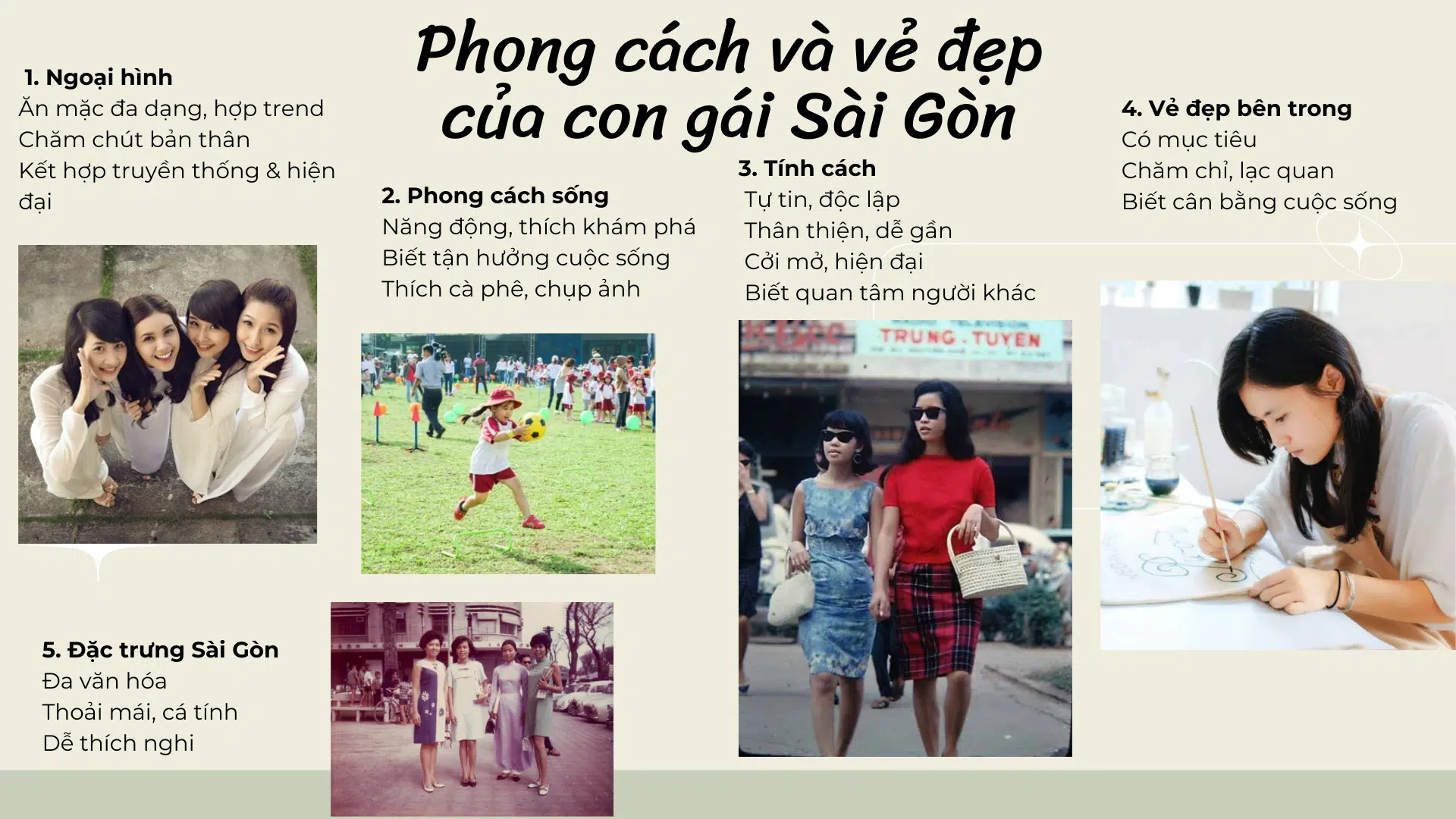 Phong cách và vẻ đẹp của Con gái Sài Gòn