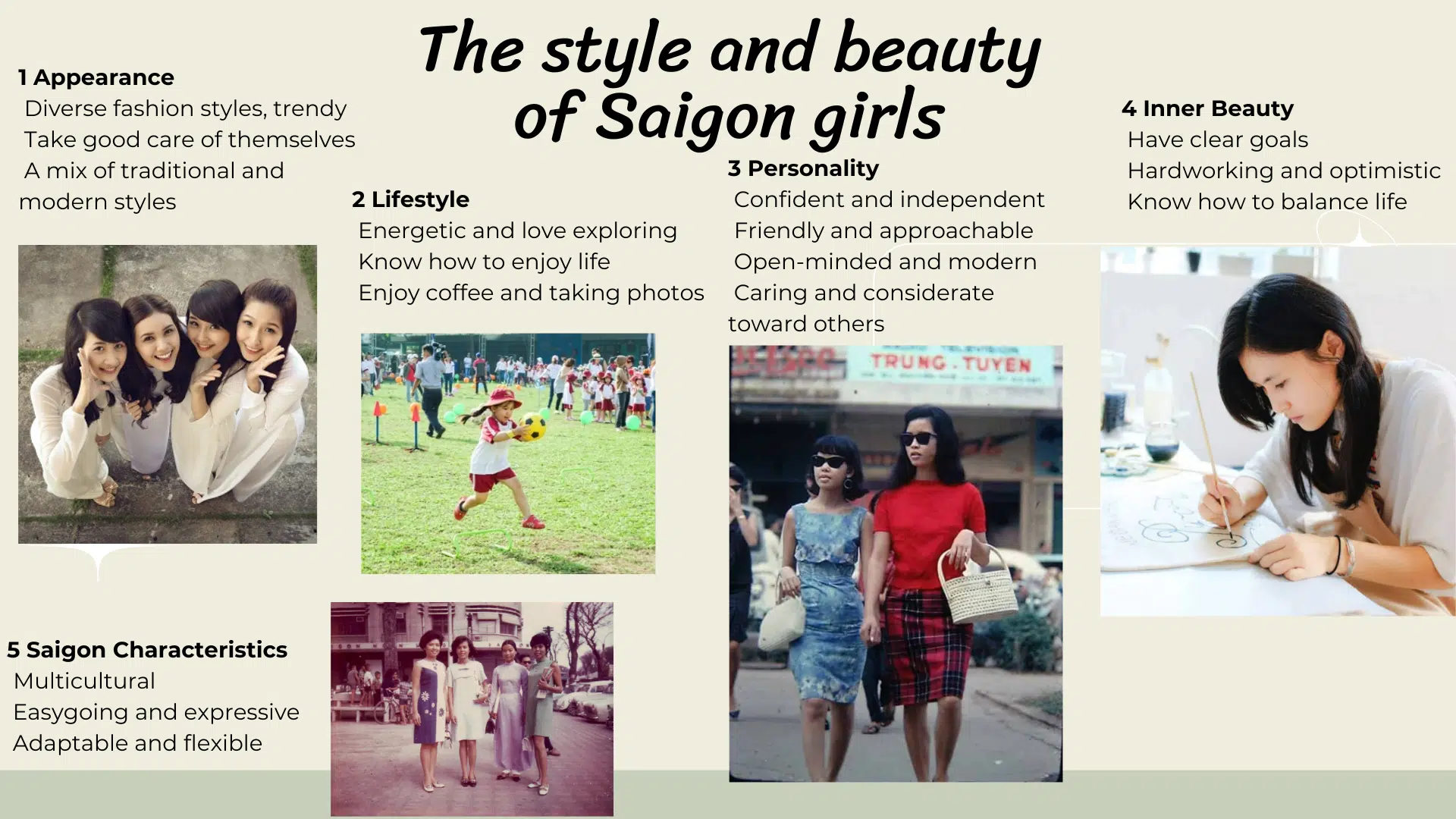 The style and beauty of Saigon girls