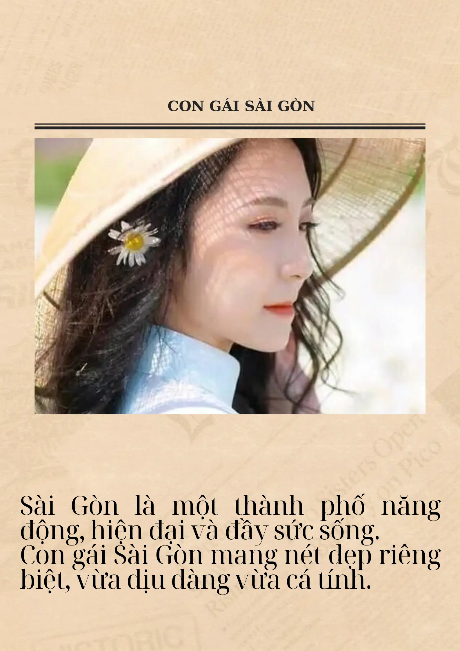 Con gái Sài Gòn