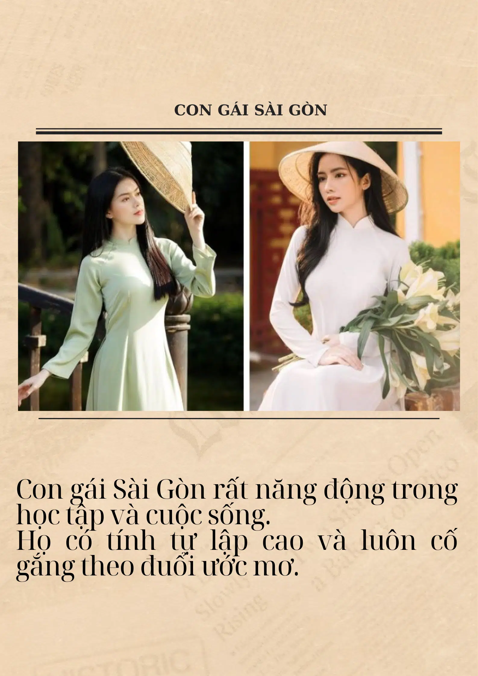 Con gái Sài Gòn