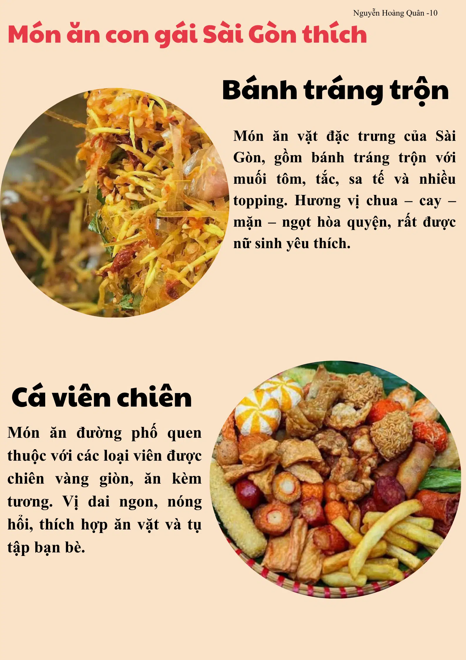 Món ăn con gái Sài Gòn thích