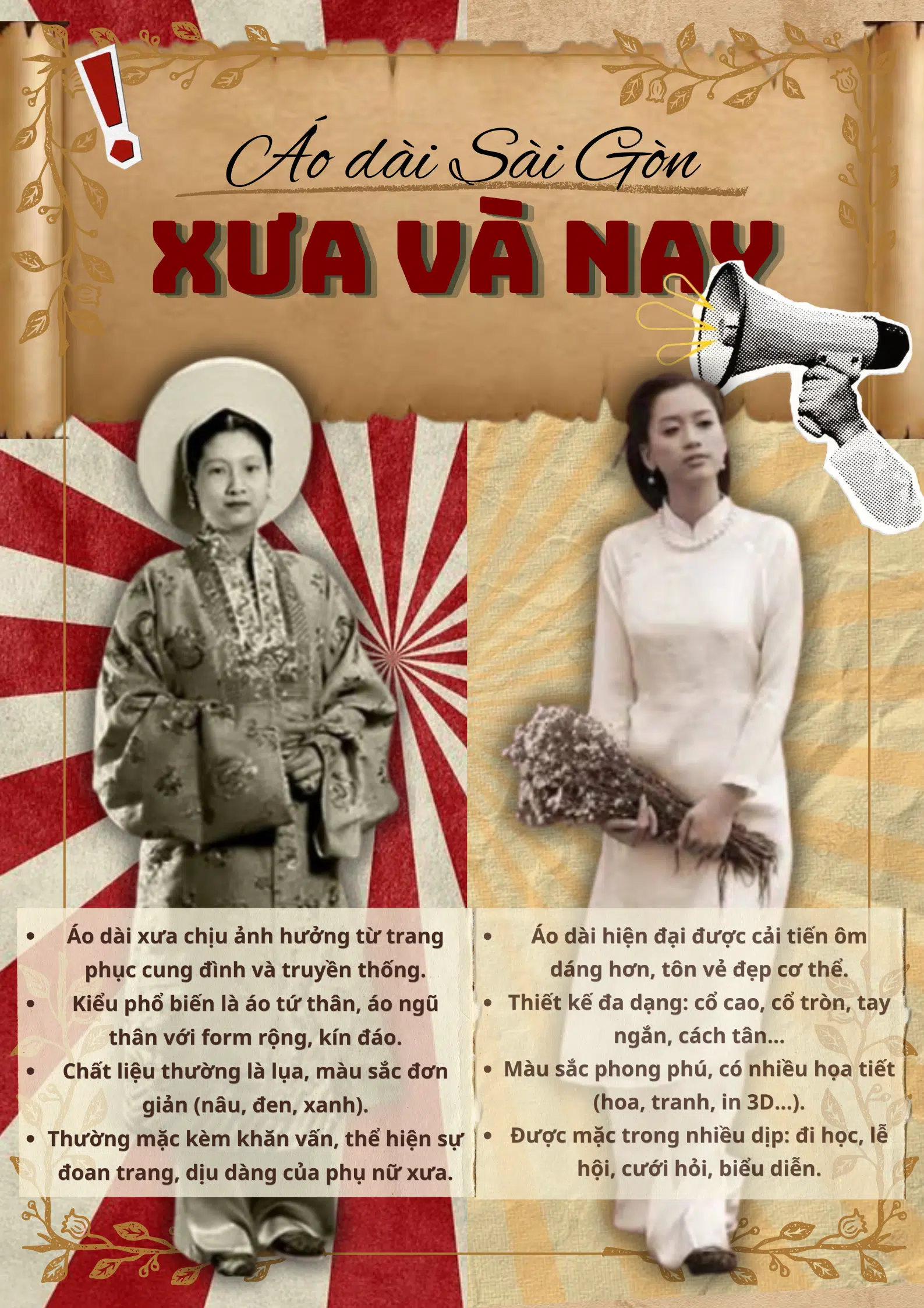 Áo dài Sài Gòn: Xưa và nay