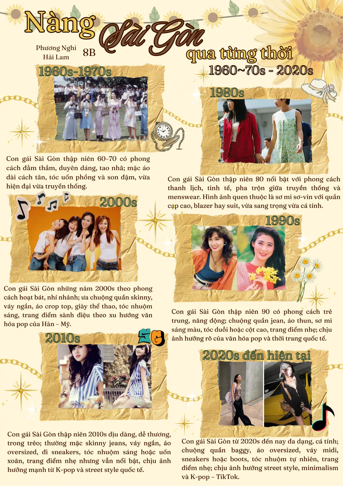 Nàng Sài Gòn qua từng thời