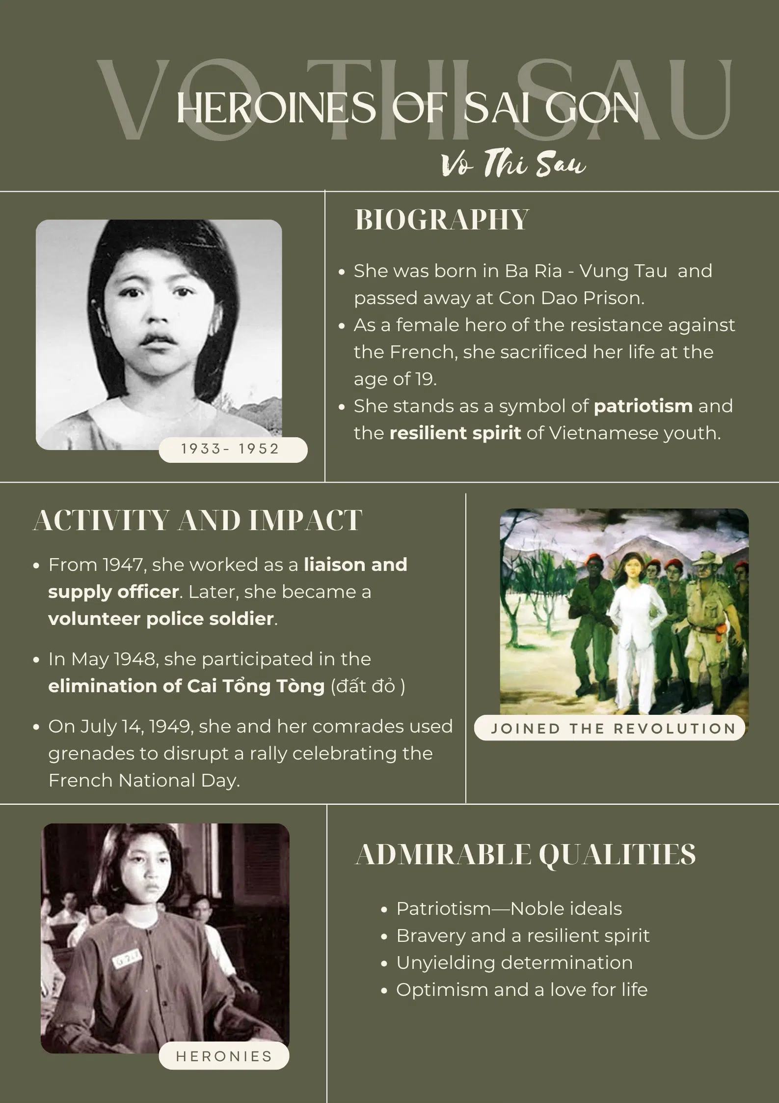 Vo Thi Sau – Unyielding determination