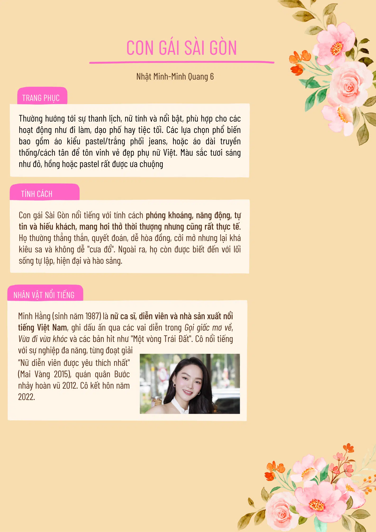 Minh Hằng – Gọi giấc mơ về