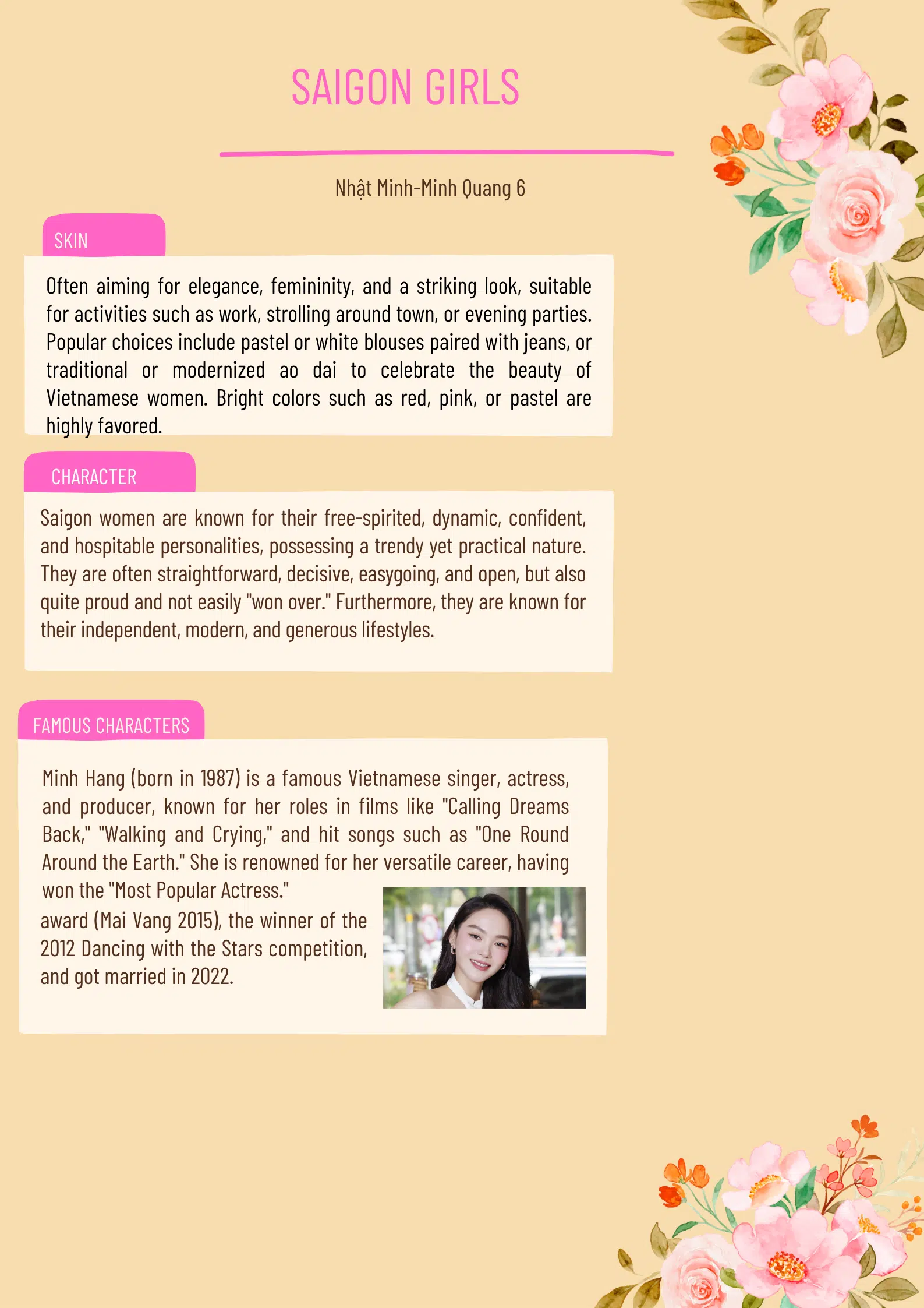 Minh Hang – Calling dreams back