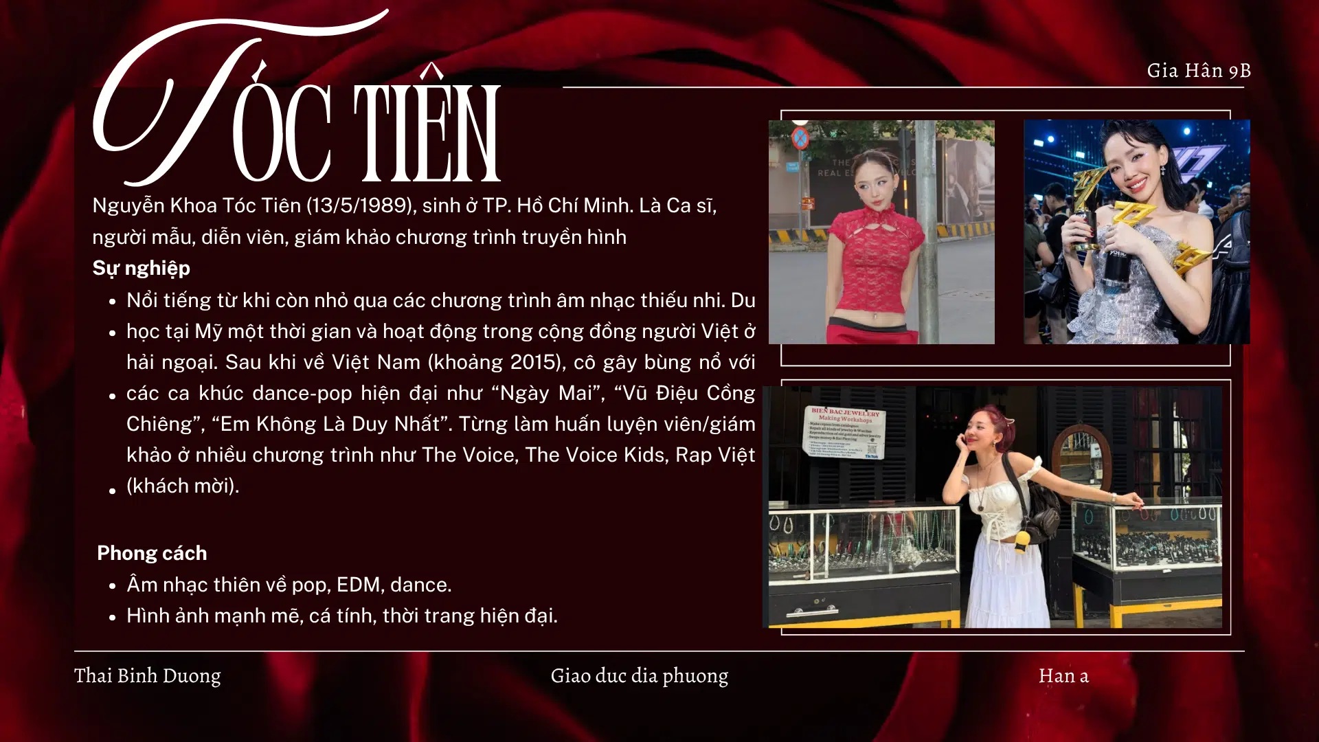 Tóc Tiên – Em không là duy nhất