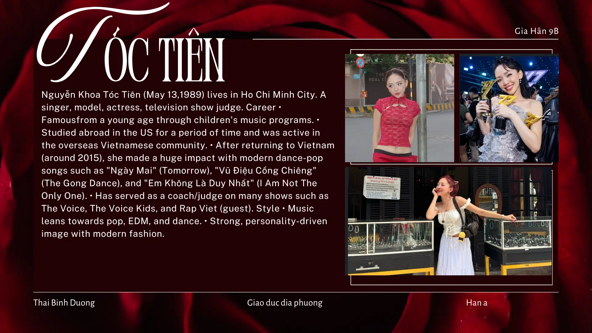 Toc Tien – I Am Not The Only One